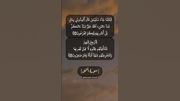 سورة النمل الآية ٣٦ الى ٣٨ بصوت الشيخ محمد صديق المنشاوي