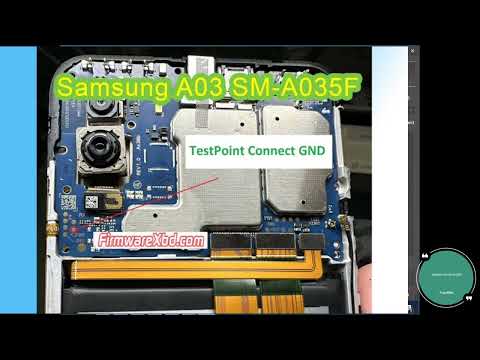 Samsung A03 SM-A035F SpreadTrum CPU Test Point Reset Frp By UnlockTool