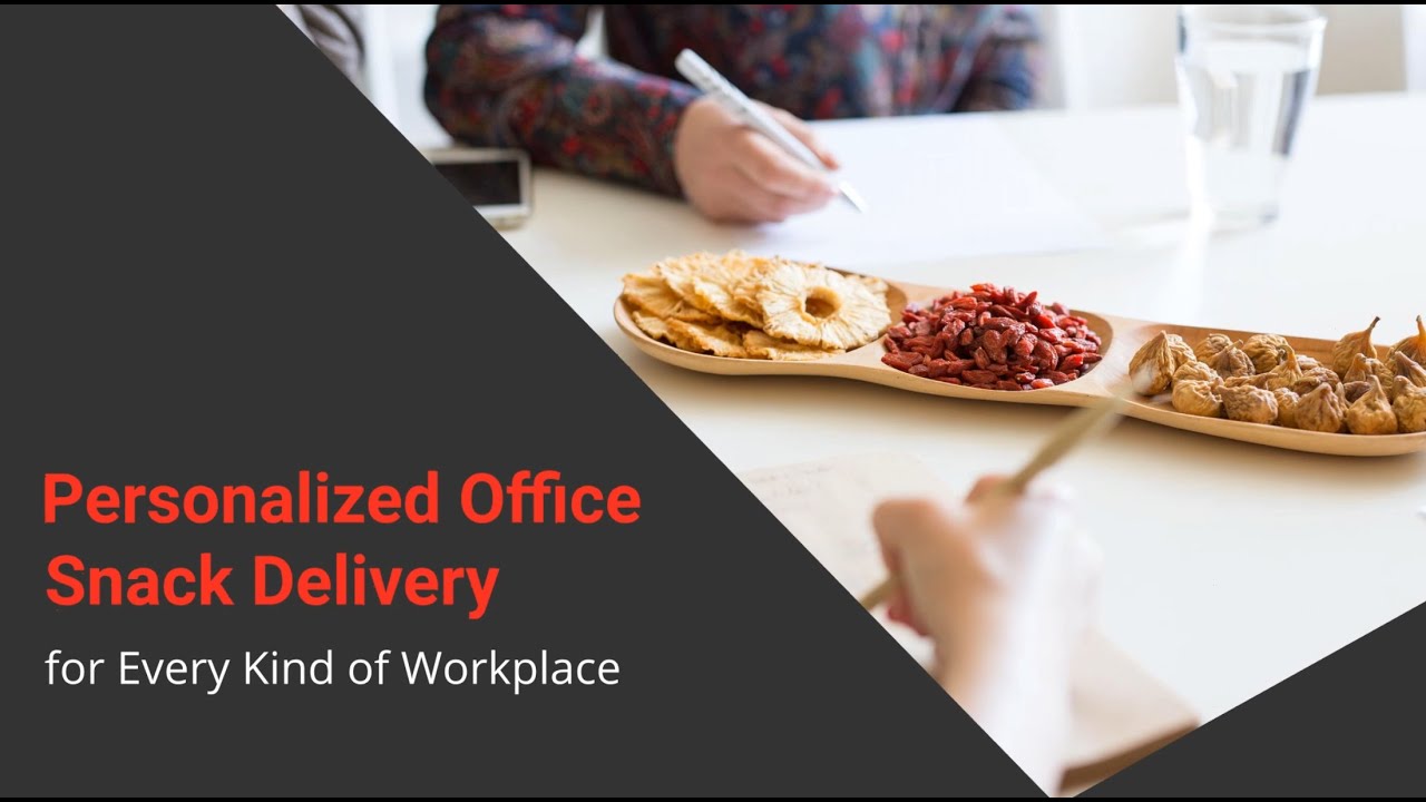 How Personalized Office Snacks Keep Teams Energized | redcup Beverage Service