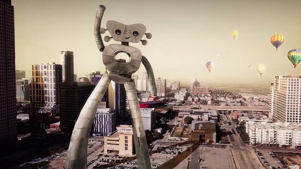 Unreal Reunion Tower Dallas flythrough v1