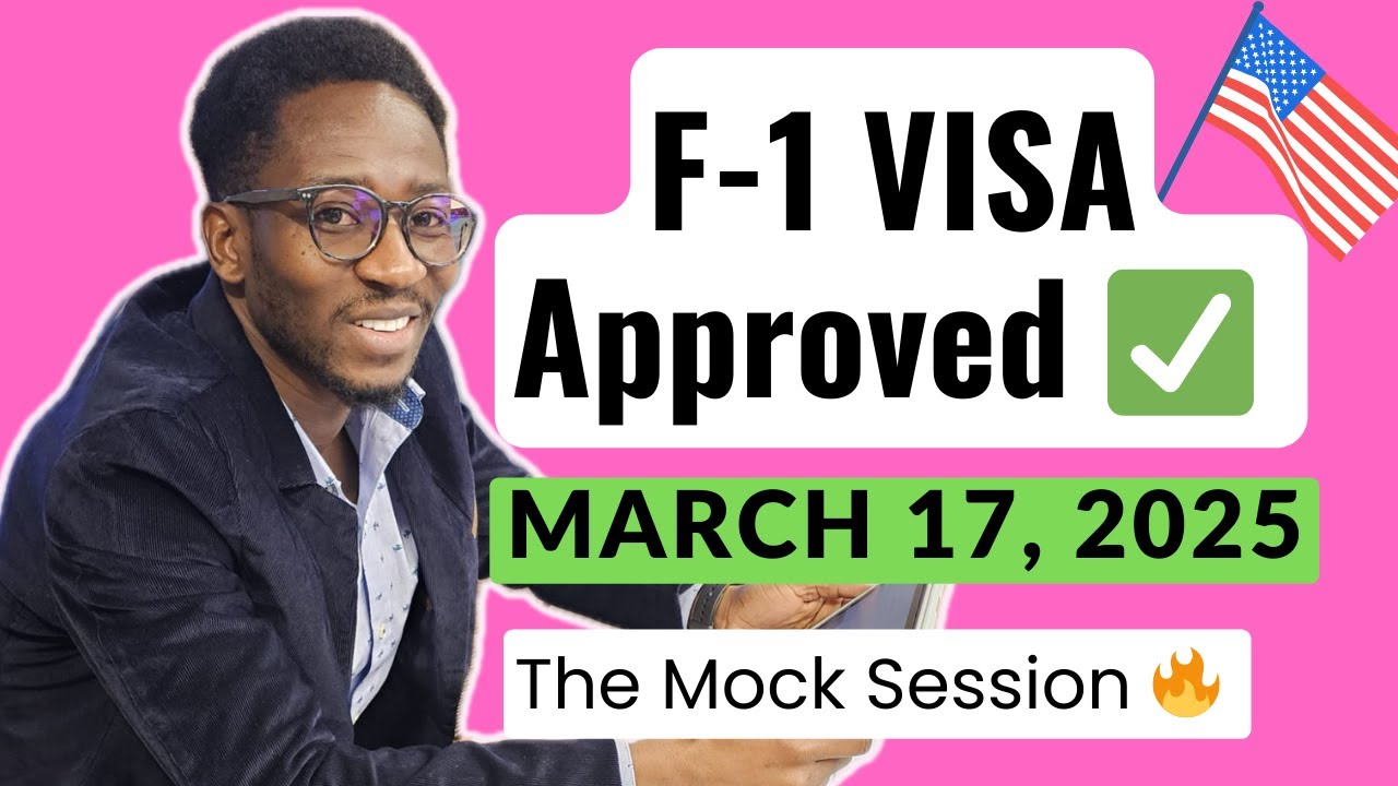 He Just Got His F-1 Visa Approved — Here’s the Mock Interview