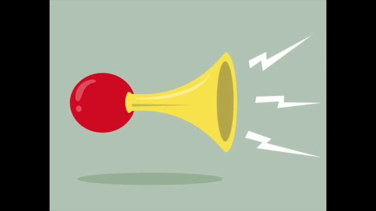 Klaxon cartoon (Sound Effect) YouTube