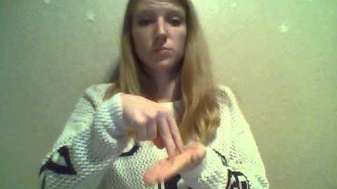 ASL 101 assignment #1