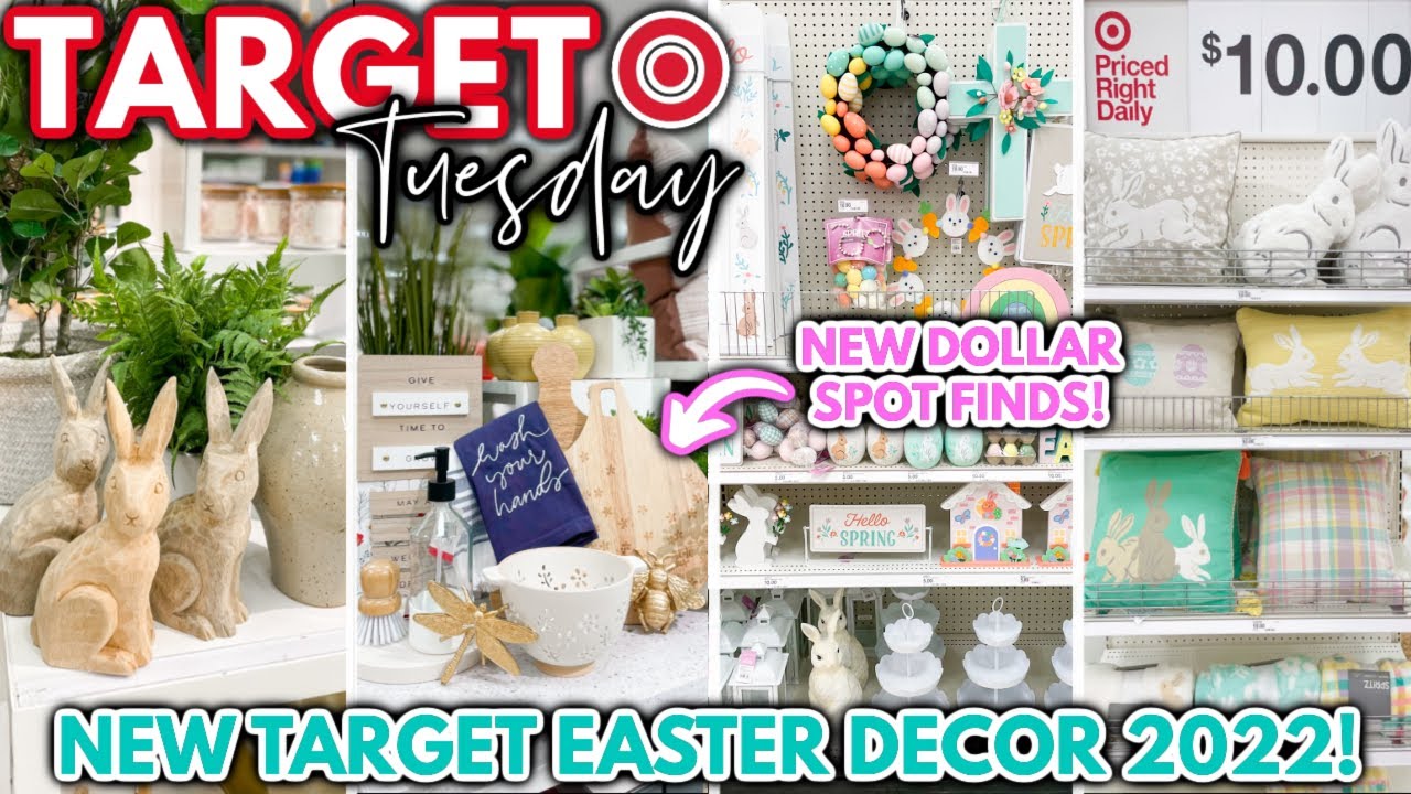 *NEW* Target Dollar Spot Spring Finds | Easter Target Home Decor Seasonal Collection *so festive*