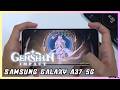 Samsung Galaxy A37 5G Genshin Impact Gaming Test | Exynos 1480, 120Hz Display