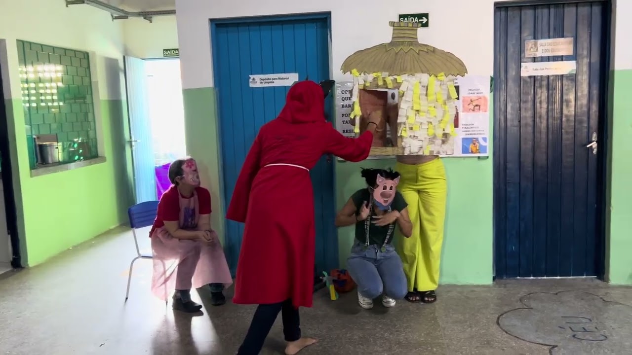 Os três porquinhos - Hilza Diogo 2025