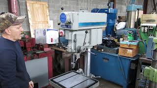 Famous Clausing 20″ Variable Speed Drill Press @ Mullin Machinery of NJ Wealth