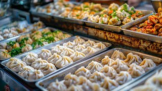 Super Delicious! Never get enough for Dumplings and Buns  Chinese Street Food 2024 Compilation