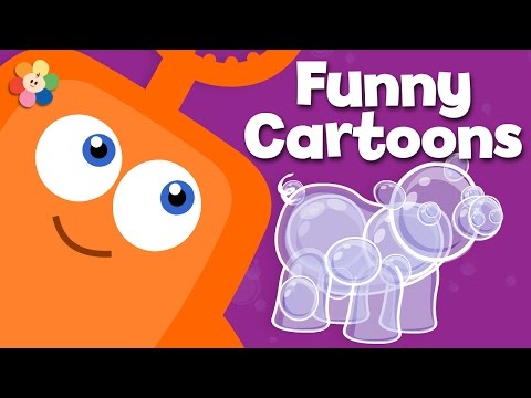 Beach Ball and Pig | Learning Cartoons for Babies | Bloop and Loop | BabyFirst TV