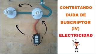 CONTESTANDO DUDA DE SUSCRIPTOR (4)  Electricidad  Tutorial ¡fácil y rápido!
