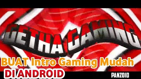 TUTORIAL BUAT INTRO 3D Di Android!!Hanya 6 Menit!! | Panzoid Intro Tutorial