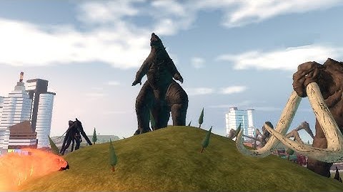 Godzilla King Of The Monster Ending Scenes (Roblox Kaiju Universe)