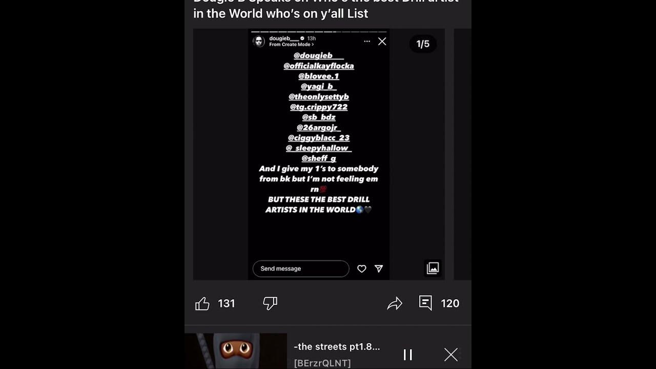 drill-rapper-dougie-b-list-best-drill-rappers-youtube