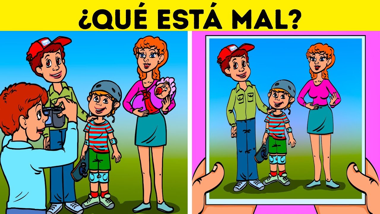 Fotos que te aturdirán la mente y enigmas con imágenes que deberás mirar dos veces acertijos de logica con respuesta
