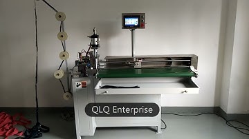 How to make Nylon open end finished zipper ? Step 7 Zipper Cutting