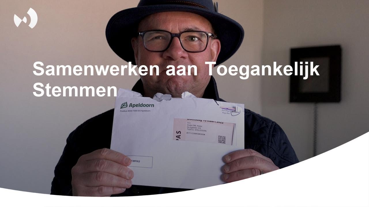 Samenwerken aan toegankelijk stemmen