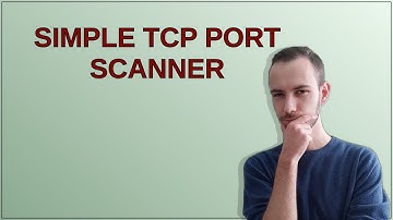 Codereview: Simple TCP port scanner