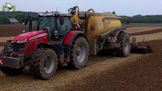 Massey Ferguson 8732S met Kaweco Double Twin shift