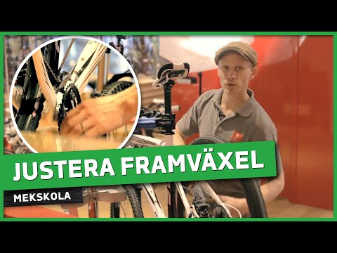 Video: Hur Man Justerar Cykelns Framväxel