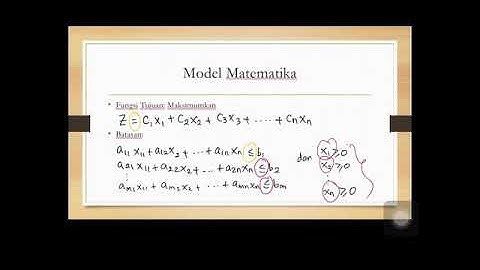 Program Linier | Metode Grafik | Kasus Maksimasi
