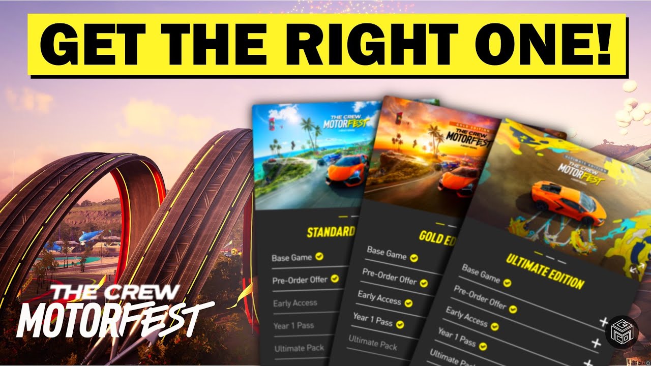 The Crew Motorfest pre-order bonus & edition differences - Dexerto