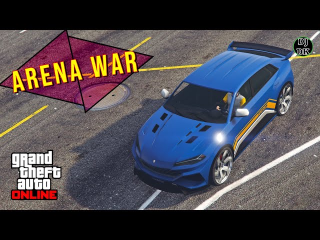 Get The Arena War DLC + Vehicles in GTA V Story Mode !! 