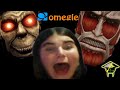 🔥 Omegle Trolling Part 5 ( AOT Version ) FUNNY REACTIONS 🔥