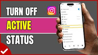 How To Turn Off Instagram Active Status (2026) | Hide Active Status on Instagram