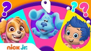 Adventures W Paw Patrol, Blues Clues & You, & Dora Spin The Wheel Of Friends Ep. 8 Nick Jr.