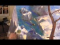 Научиться рисовать скалы у моря, живопись маслом, Сахаров Игорь, курсы рисования