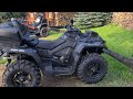 New Can Am Outlander 1000 R  XTp black  2023 Msa wheels 2024 Pit Bull Growler MotoAr