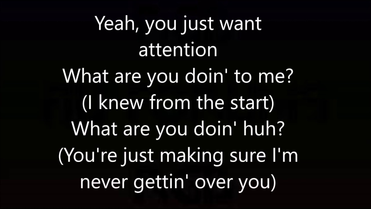 Charlie Puth Attention (Lyrics) YouTube