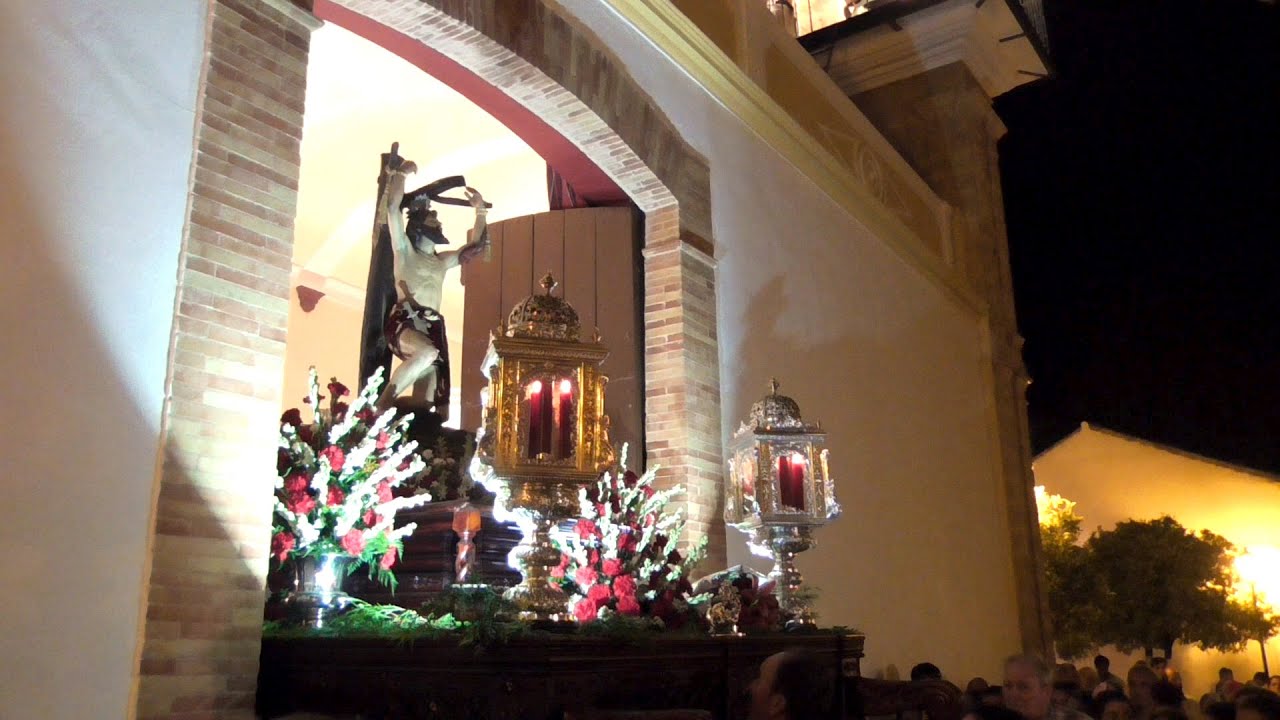 AM Paz y Caridad (Estepa) - Salida procesional de San Bartolomé de Aguadulce