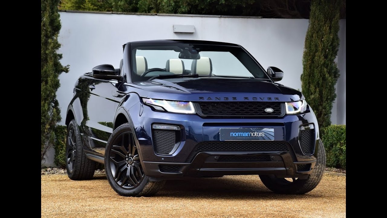Range Rover Evoque Convertible TD4 HSE Dynamic offered by Norman Motors