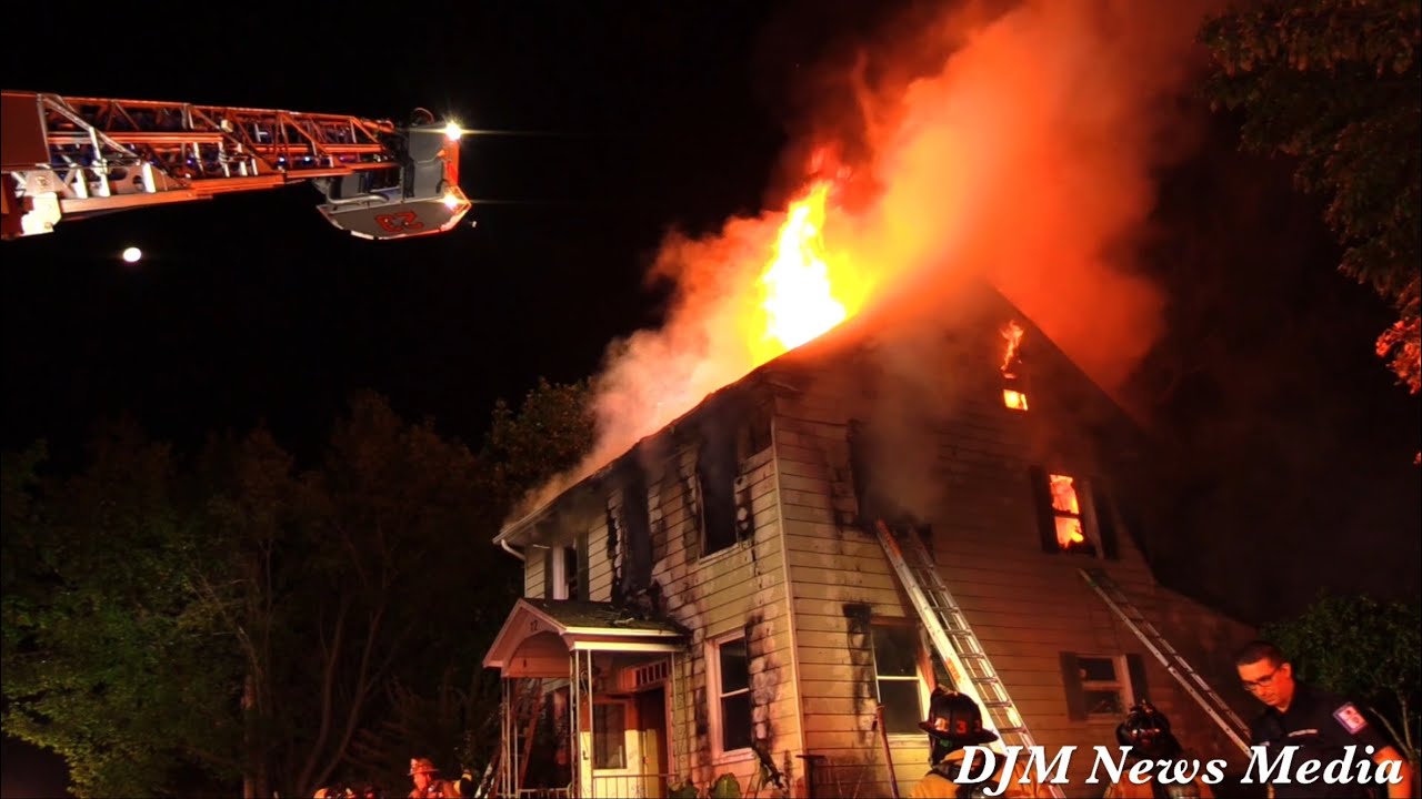 2nd Alarm Fire Destroys Home in Upper Allen Township - YouTube
