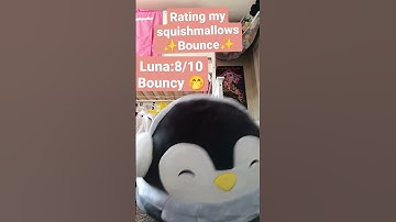 Rating my squishmallows ✨BOUNCE✨