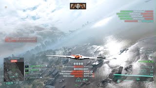 Stealth Bomber Gameplay in Control Unlocked  BATTLEFIELD 2042 (Rockets + Fire Bombs)