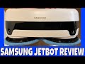 SAMSUNG Robot MOP JetBOT VR20T6001MW Dual Spinning Microfiber Pads - REVIEW AND FULL DEMO - WOW!