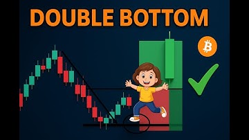 DOUBLE BOTTOM Pattern Explained 🔥 | Most Powerful Reversal Signal in Trading