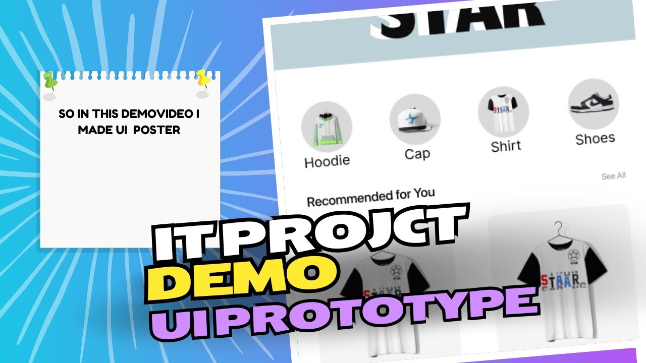 DEMO UI APP AND WEBSITE - YouTube