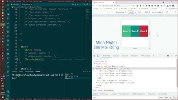 Hướng Dẫn Sử Dụng Flex Item - Flex Shrink - HTML CSS Cơ Bản