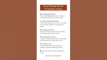 Essay Writing Tips for Competitive Exams | Score High in CSS, PMS, PPSC & More!