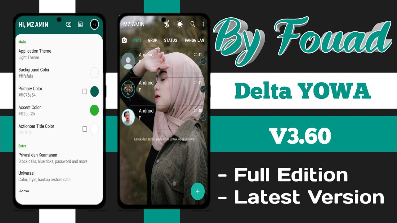 Delta Yowhatsapp Versi Terbaru Full Fitur Terbaru 2020 Youtube
