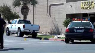Suspect shot by El Centro Police Detective