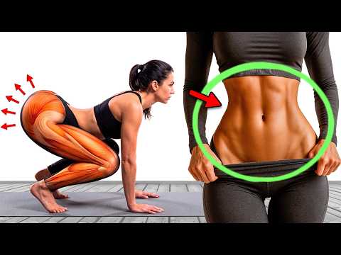 🔥 Lose Belly Fat & Grow Your Glutes in 8 Minutes! [4 ESSENTIAL Exercises]