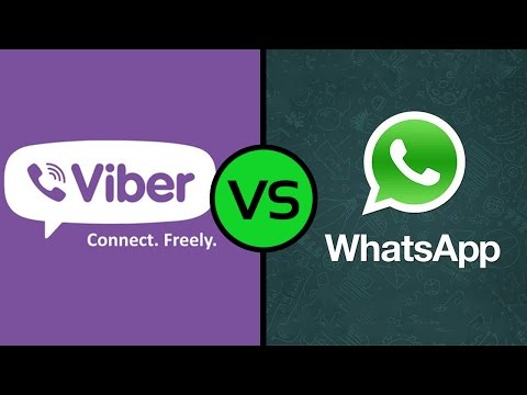 Video: Rozdíl Mezi Viber A WhatsApp