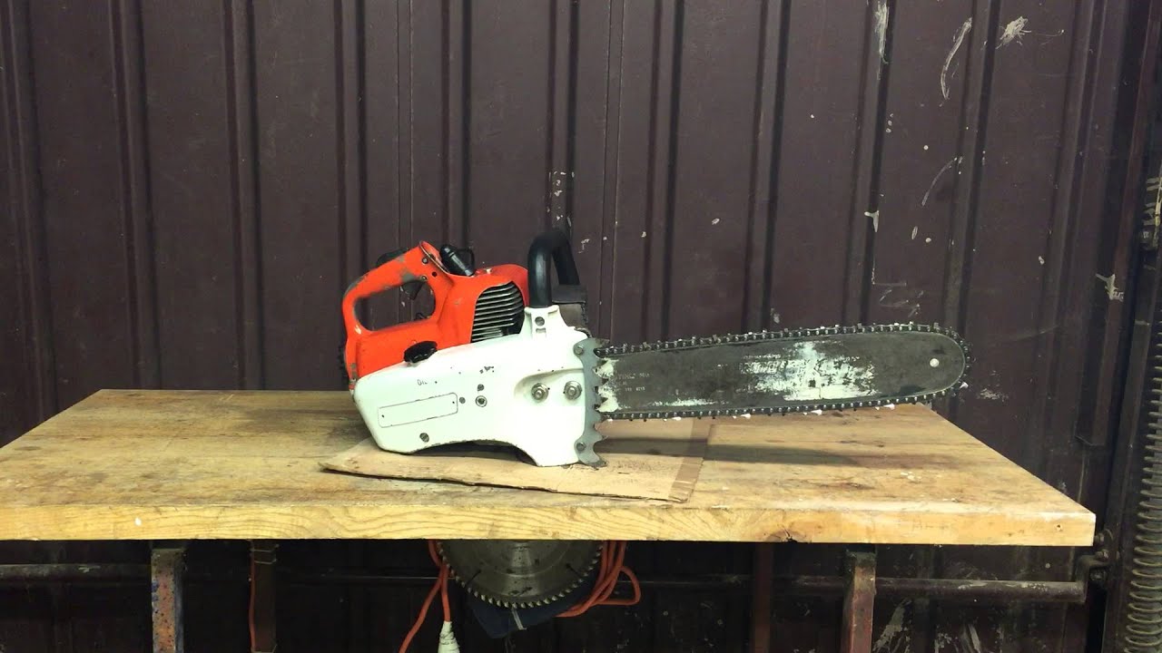 Stihl 08s chainsaw YouTube