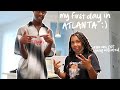 MOVING VLOG: my first day in atlanta!