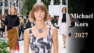 Michael Kors Нью-Йорк 2027 Мода весна-лето / Стильная одежда и аксессуары