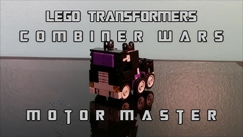 Lego Transformers Combiner Wars Motor Master Menasor Part 6 By BX Brix